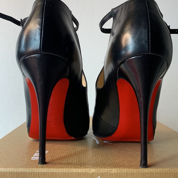 NEW Condition Christian Louboutin Dictata 100 Kid (Black) - Picture 10 of 10